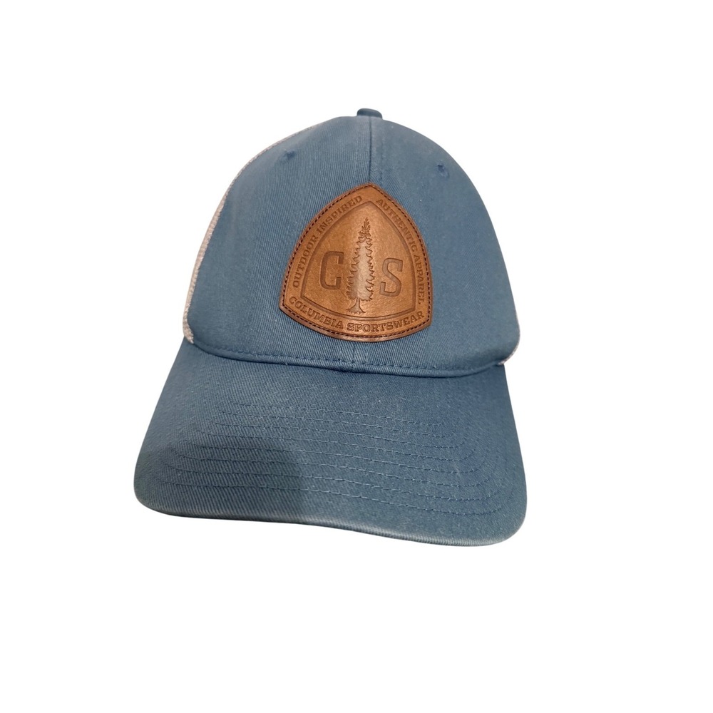 Columbia Sportswear Outdoor Inspired Mesh Back Baseball Cap Size S M Unisex Blue